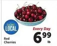 Safeway Red Cherries offer