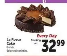 Safeway La Rocca Cake offer