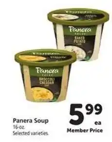 Safeway Panera Soup offer