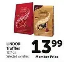 Safeway Lindor Truffles offer