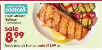 Giant Eagle Fresh Atlantic Salmon offer
