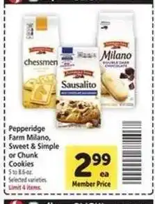 Safeway Pepperidge Farm Cookies offer