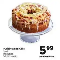 Safeway Pudding Ring Cake offer