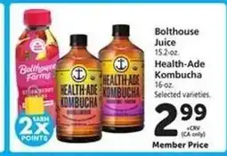 Safeway Health-Ade Kombucha offer