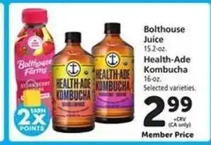 Safeway Health-Ade Kombucha offer
