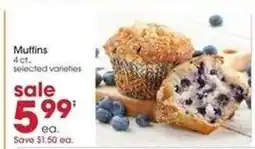 Giant Eagle MUFFINS offer