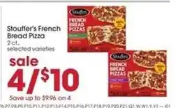 Giant Eagle Stouffer's French Bread Pizza offer
