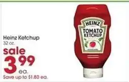 Giant Eagle Heinz Ketchup offer