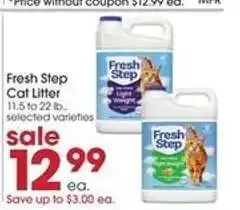 Giant Eagle Fresh Step Cat Litter offer