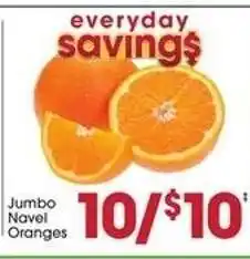 Giant Eagle Jumbo Navel Oranges offer