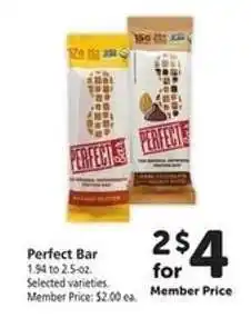 Safeway Perfect Bar offer