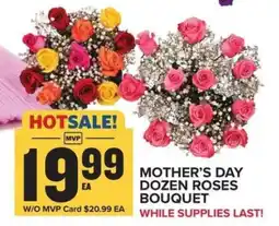 Food Lion Mother's Day Dozen Roses Bouquet offer