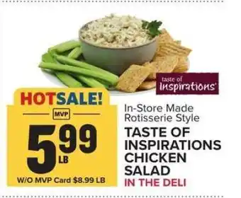 TASTE OF INSPIRATIONS CHICKEN SALAD
