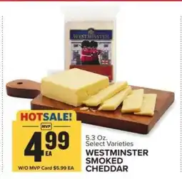 Food Lion WESTMINSTER SMOKED CHEDDAR offer