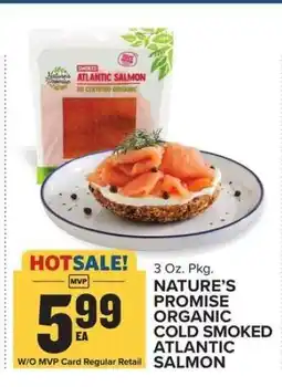 Food Lion Nature's Promise Organic Cold Smoked Atlantic Salmon offer