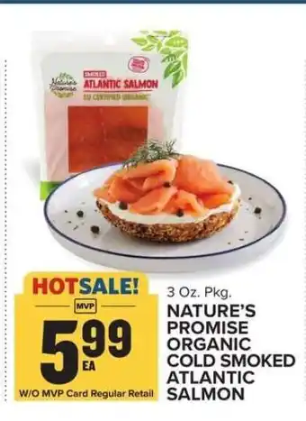 Food Lion Nature's Promise Organic Cold Smoked Atlantic Salmon offer