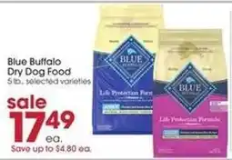 Giant Eagle Blue Buffalo Dry Dog Food offer