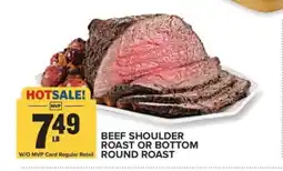 Food Lion Beef Shoulder Roast or Bottom Round Roast offer