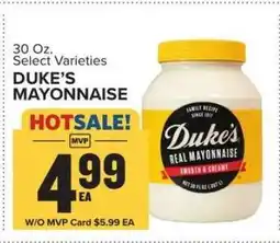 Food Lion Duke's Mayonnaise offer