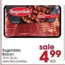 Giant Eagle Sugardale Bacon offer