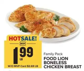 Food Lion Food Lion Boneless Chicken Breast offer