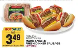 Food Lion MARC ANGELO FRESH DINNER SAUSAGE offer
