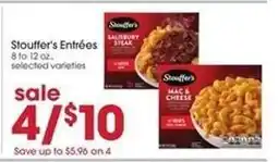 Giant Eagle Stouffer's Entrées offer