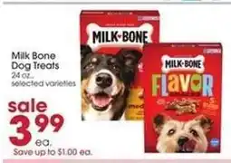Giant Eagle Milk-Bone Dog Treats offer