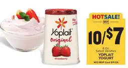 Food Lion Yoplait Yogurt offer