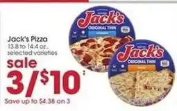 Giant Eagle Jack's Pizza offer