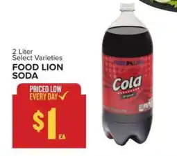 Food Lion FOOD LION SODA offer
