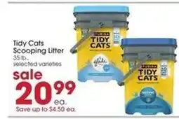 Giant Eagle Tidy Cats Scooping Litter offer