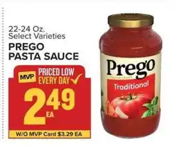 Food Lion Prego Pasta Sauce offer