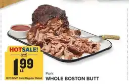 Food Lion Pork Whole Boston Butt offer