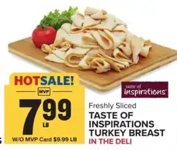 Food Lion Taste of Inspirations Turkey Breast offer