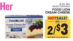 Food Lion Food Lion Cream Cheese offer