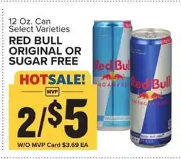 Food Lion Red Bull Original or Sugar Free offer