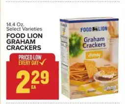 Food Lion FOOD LION GRAHAM CRACKERS offer