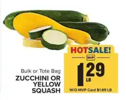 Food Lion Zucchini or Yellow Squash offer