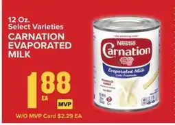 Food Lion Carnation Evaporated Milk offer