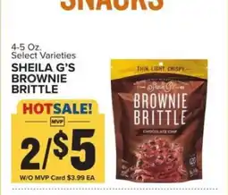 Food Lion Sheila G's Brownie Brittle offer
