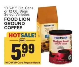 Food Lion FOOD LION GROUND COFFEE offer