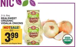 Food Lion REALSWEET ORGANIC VIDALIA ONIONS offer