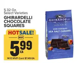 Food Lion Ghirardelli Chocolate Squares offer