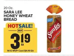Food Lion Sara Lee Honey Wheat Bread offer