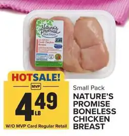 Food Lion Nature's Promise Boneless Chicken Breast offer