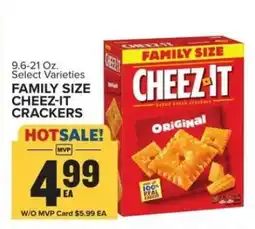 Food Lion Family Size Cheez-It Crackers offer