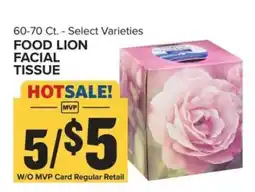 Food Lion Food Lion Facial Tissue offer
