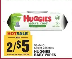 Food Lion Huggies Baby Wipes offer