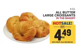 Food Lion All Butter Large Croissants offer